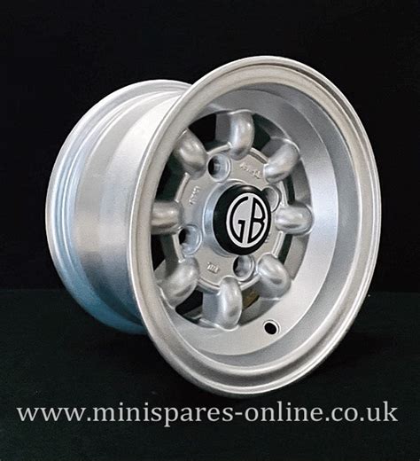 6x10 Silver Gb Minilight Alloy Wheel Rim Or Package For Classic Mini