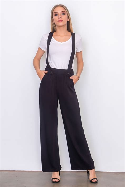 high waist suspender pants black suspenders suspenders for women suspender pants