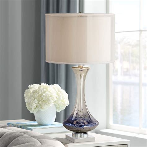 Dinorah Blue Mercury Glass Table Lamp 7y702 Lamps Plus