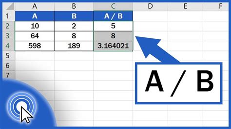 How To Divide Numbers In Excel Basic Way Youtube
