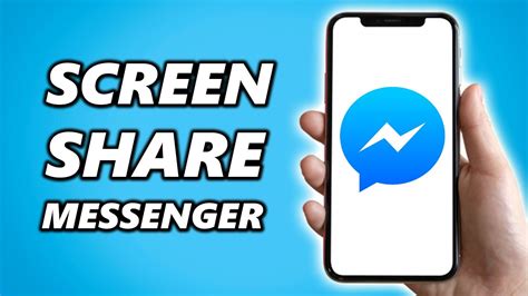 How To Share Your Screen Using Facebook Messenger On Iphone Youtube