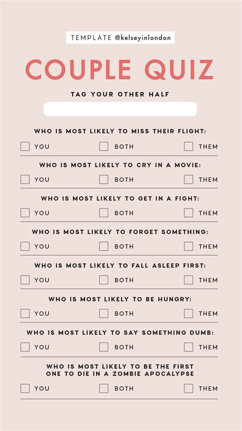 Pin By Selah Locken On Life Together Instagram Story Questions Couples Quiz Instagram Story