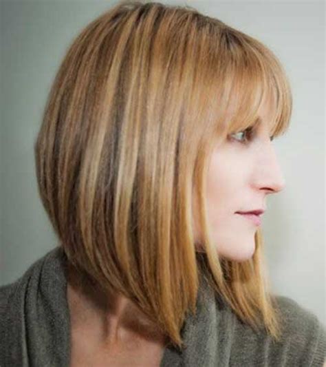 Angled Bobs With Bangs Short Hairstyles 2018 2019 Most Popular