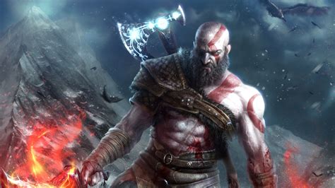 Kratos God Of War Ps4 4k 22453