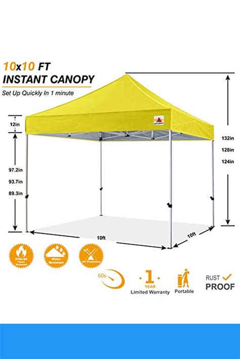 ABCCANOPY 10×10 Canopy Tent Pop up Canopy Outdoor Canopy ...