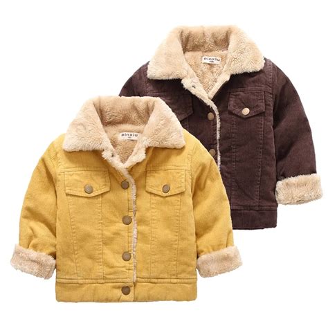 Baby Boys Autumn Winter Jacket For Boy Children Outerwear Kids Warm