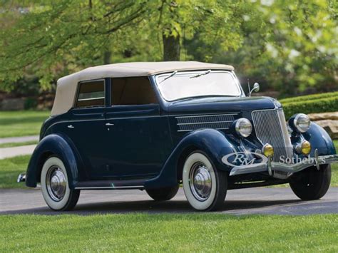 1936 Ford Deluxe Convertible Sedan Value And Price Guide