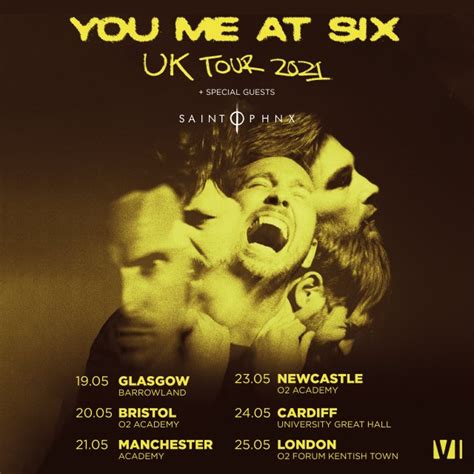 You Me At Six Announce Uk Tour For May And July 2021 Altfresh