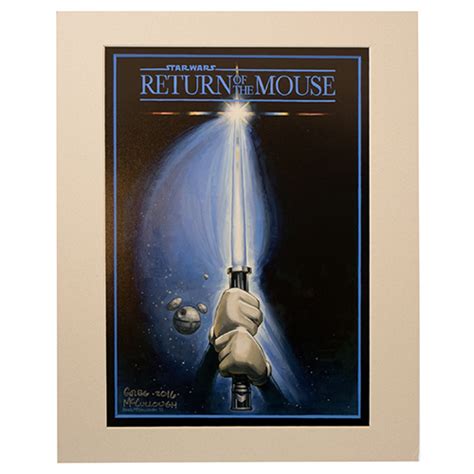Disney Artist Print Greg Mccullough Return Of The Mouse