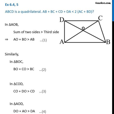 ex 6 4 5 abcd is quadrilateral is ab bc cd da