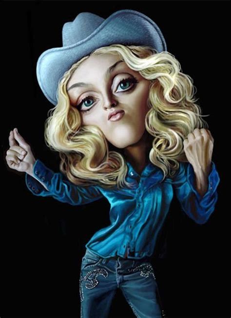Madonna Funny Caricatures Celebrity Caricatures Celebrity Drawings