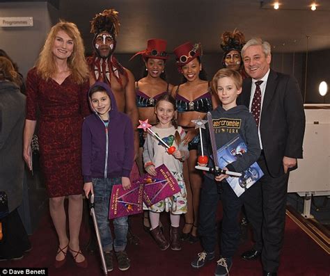 'i regard the government's treatment of parliament as a disgrace. John and Sally Bercow pictured with their children on a ...