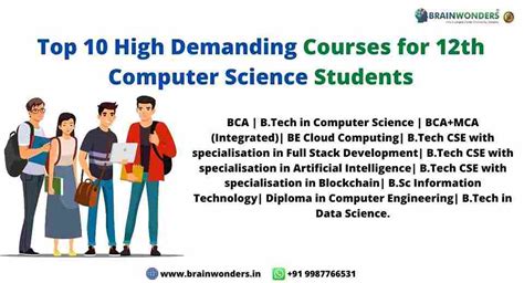 Top 10 High Demanding Courses For 12th Computer Science Students