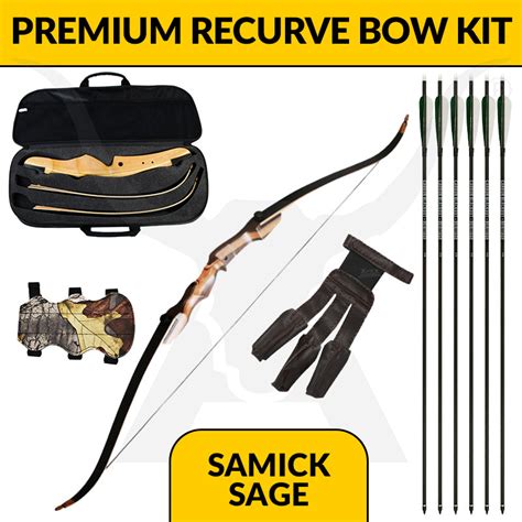 Samick Sage Premium Recurve Bow Kit
