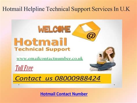 Hotmail Helpline Number For Instant Help