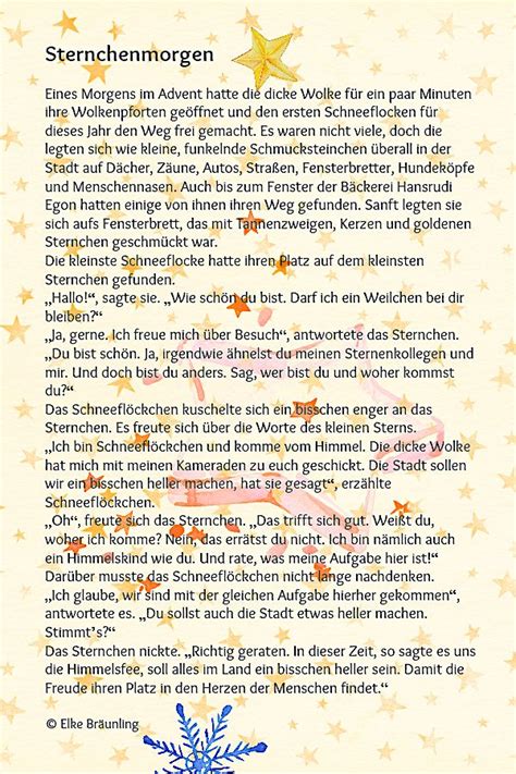 Sie haben sich vorgenommen ob gereimt oder ungereimt arthur schopenhauer wir denken selten an das, was wir haben, aber immer. Sternchenmorgen | Weihnachten geschichte ...