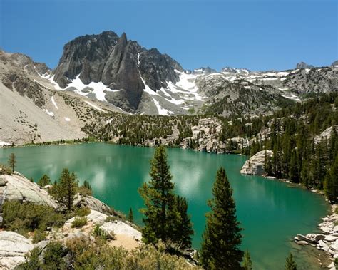Free Photo Big Pine Lake In The Inyo National Forest California The Usa