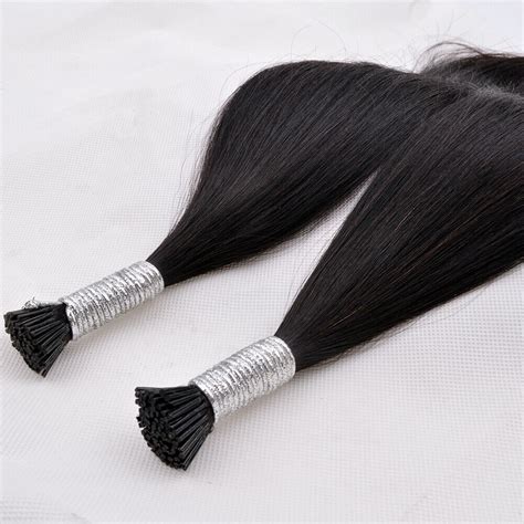 50g 100s 18 20 22 8a Remy Real I Tip Human Hair Extensions Micro Beads Ebay