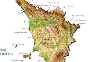 Cartina Fisica Toscana Da Stampare Gratis Scuola Primaria Geografica