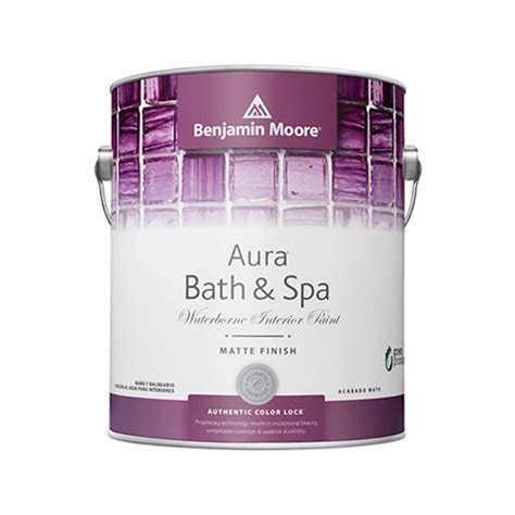Extreme hide and coverage for fewer coats. Aura Bath & Spa Waterborne Interior Paint - Empire Wallpaper