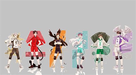 Haikyuu anime wallpaper, haikyu!!, text, group of people, western script. HD wallpaper: Anime, Haikyu!!, Haikyū!! | Wallpaper Flare