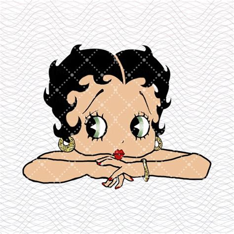 Betty Boop Dibujos Animados Png Cartoon Personaje Betty Boop Etsy
