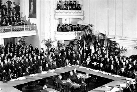 Peace Treaty Treaty Of Versailles 1919