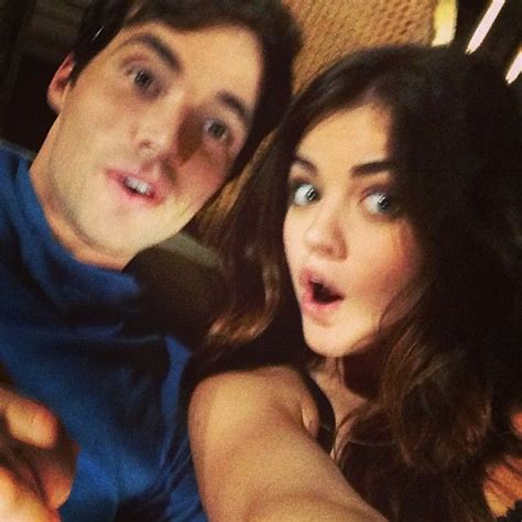 Lucy Hale And Ian Harding Lucian Pll Ezria Pretty Little Liars Characters Little Liars