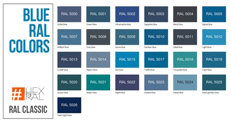 Ral Chart Ral Colours Chart Ral Code Images And Photo Vrogue Co