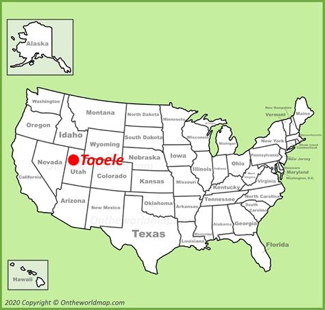 Tooele Map Utah Us Maps Of Tooele