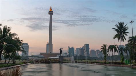 Jakarta Metropolitan Mega City Indonesia Asia Skyline Buildings