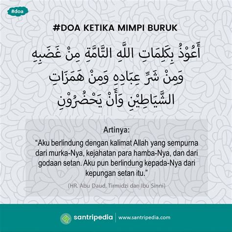 Doa Saat Mimpi Buruk – Sinau