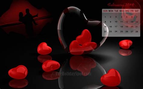 Free Download Wild Olive Calendar I Heart February 2560x1440 For Your