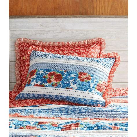 The Pioneer Woman Heritage Floral 2 Piece Quilt Sham Set King