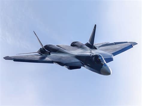13 Photos Of The Su 57 Russias Stealthy Response To The F 22 Raptor
