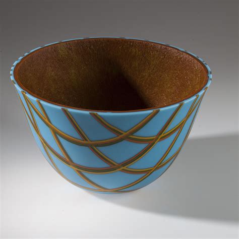 Capri Vessel By Varda Avnisan This Stunning Art Glass Vessel Is Made With Several Layers Of