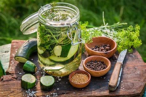 Canning is easier than you think, here, we tell you how to make zucchini pickles and relish. How to pickle and preserve zucchinis, courgettes and ...