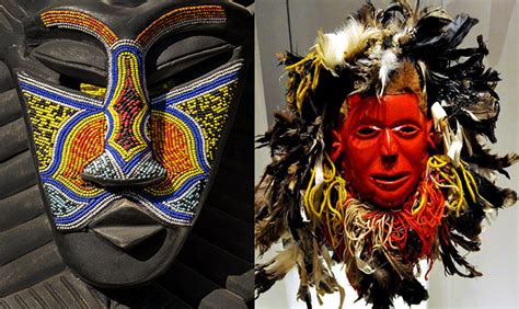 Африканские маски точечная роспись что они значат