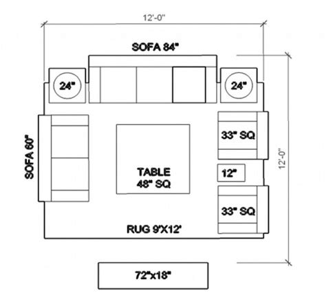 10 Ideal Dimension Of Living Room Sofa Living Room Floor Plans