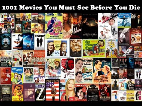We spoke to dozens of women who have varying movie tastes. 1001 Movies You Must See Before You Die | Movies, Classic ...