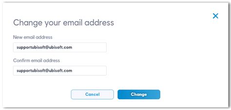Changing the email address on your Ubisoft account - Ubisoft Support