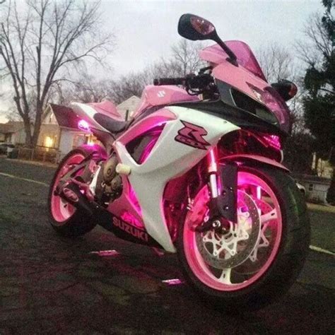 Pink Gsxr Pink Motorcycle Sports Bikes Motorcycles Futuristic