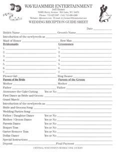 printable disc jockey contract form rccom