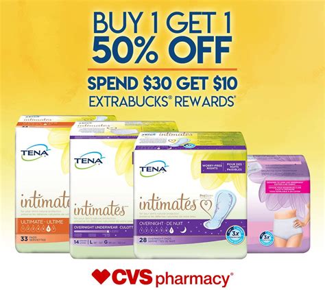 10 22 19 Now Through Oct 26 2019 Save Big On All Tena Products At Cvs