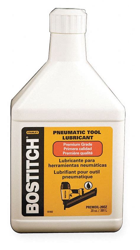 Fashion, home & garden, electronics, motors, collectibles & arts BOSTITCH Pneumatic Tool Lubricant, 20 oz. Container Size ...