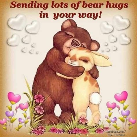 Sending Lots Of Bear Hugs In Your Way Pictures Photos And Images For