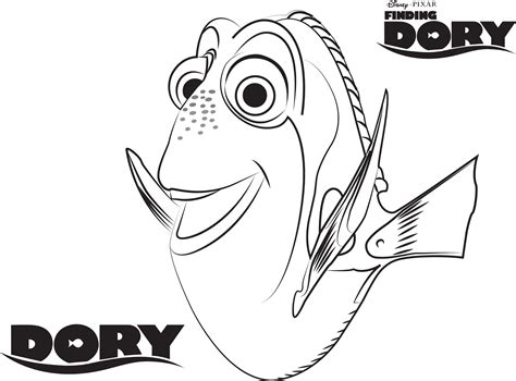 Finding dory destiny coloring pages. FUN & LEARN : Free worksheets for kid: ภาพระบายสี Dory ภาพ ...