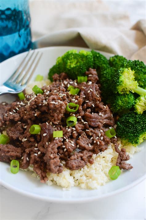 Add the kelp noodles, and green onion, and stir to combine. Paleo Korean Beef Bowls - Fake Ginger