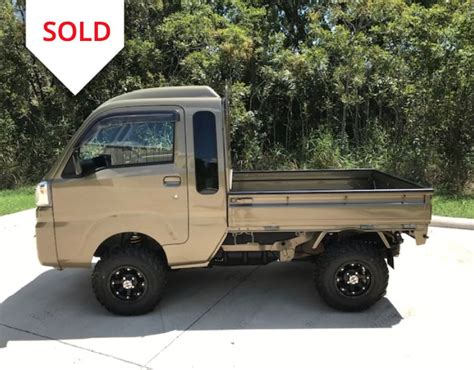 OFF ROAD USE ONLY 2018 Jumbo Daihatsu Hijet 3 Lift Kit 25 8 Ply