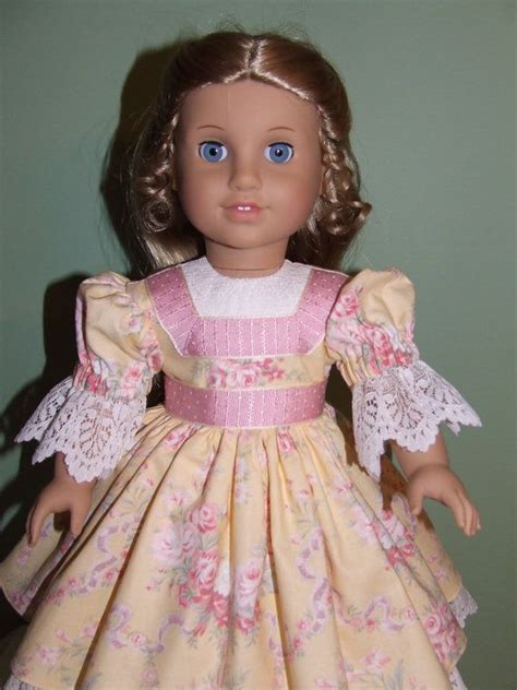 Garden Party Dress For Cecile Or Marie Grace American Girl Doll